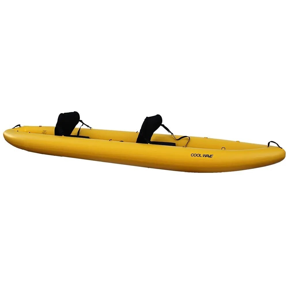 Kayak Inflatable Heavy Duty. COOL WAVE. Made in UKRAINE.