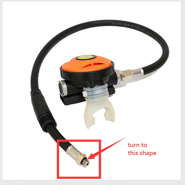 50FTHose Explorer Scuba Diving 2nd Stage Regulator Dive Octopus Hookah Hose Kit