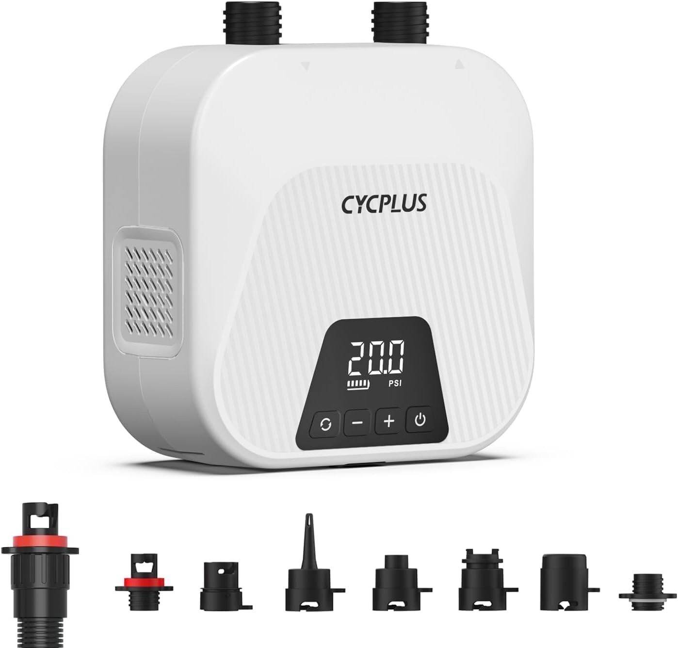 20PSI Rechargeable Electric SUP Air Pump | Inflator for Paddle Board, boat, tent