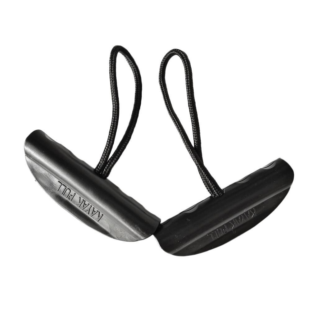 2 Pieces Durable Nylon Kayak Boat Pull Handle Carry Handle