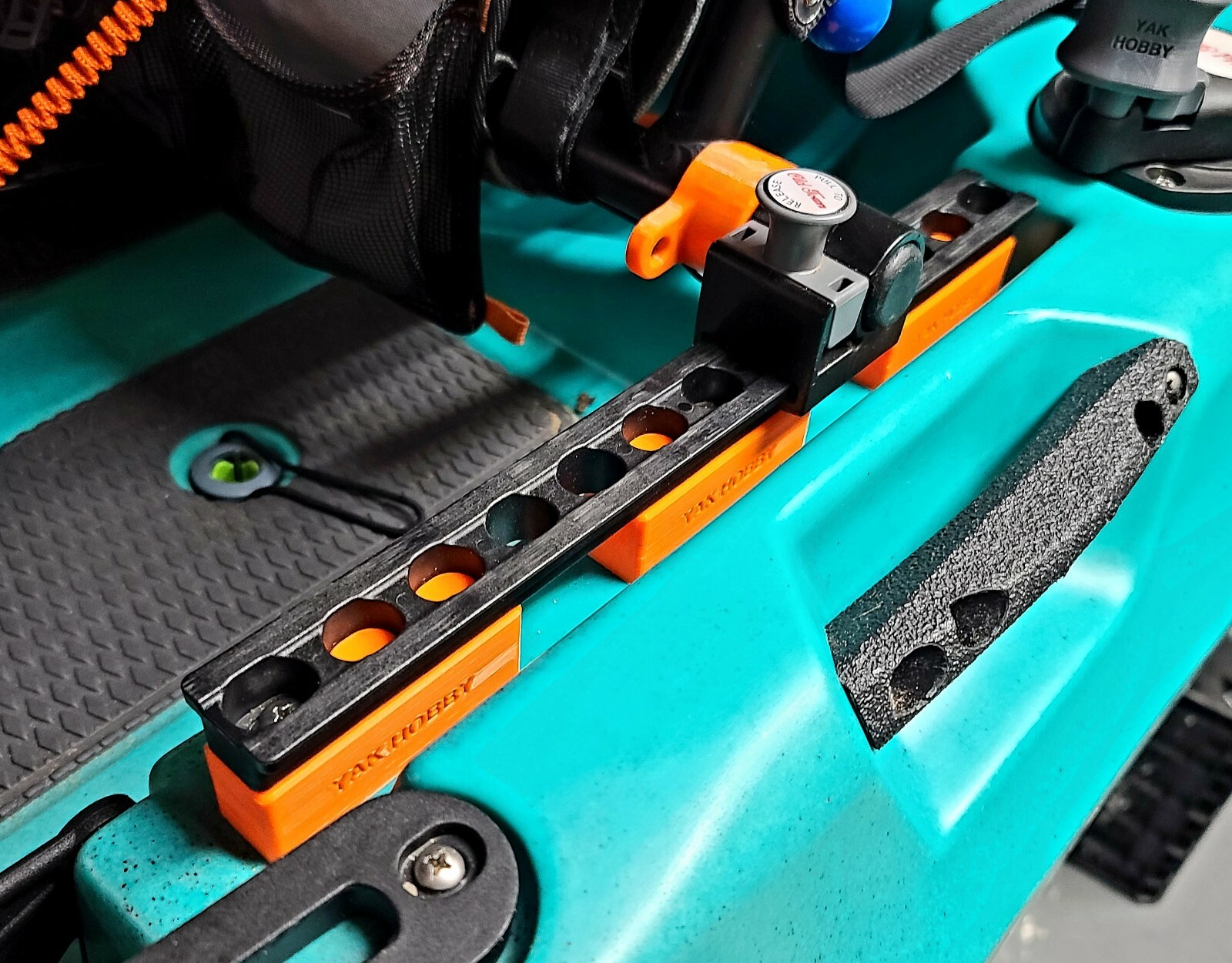 Old Town PDL 1.5″ Seat Riser Kit for Shuttle Block Seat Tracks Yak Hobby BLACK