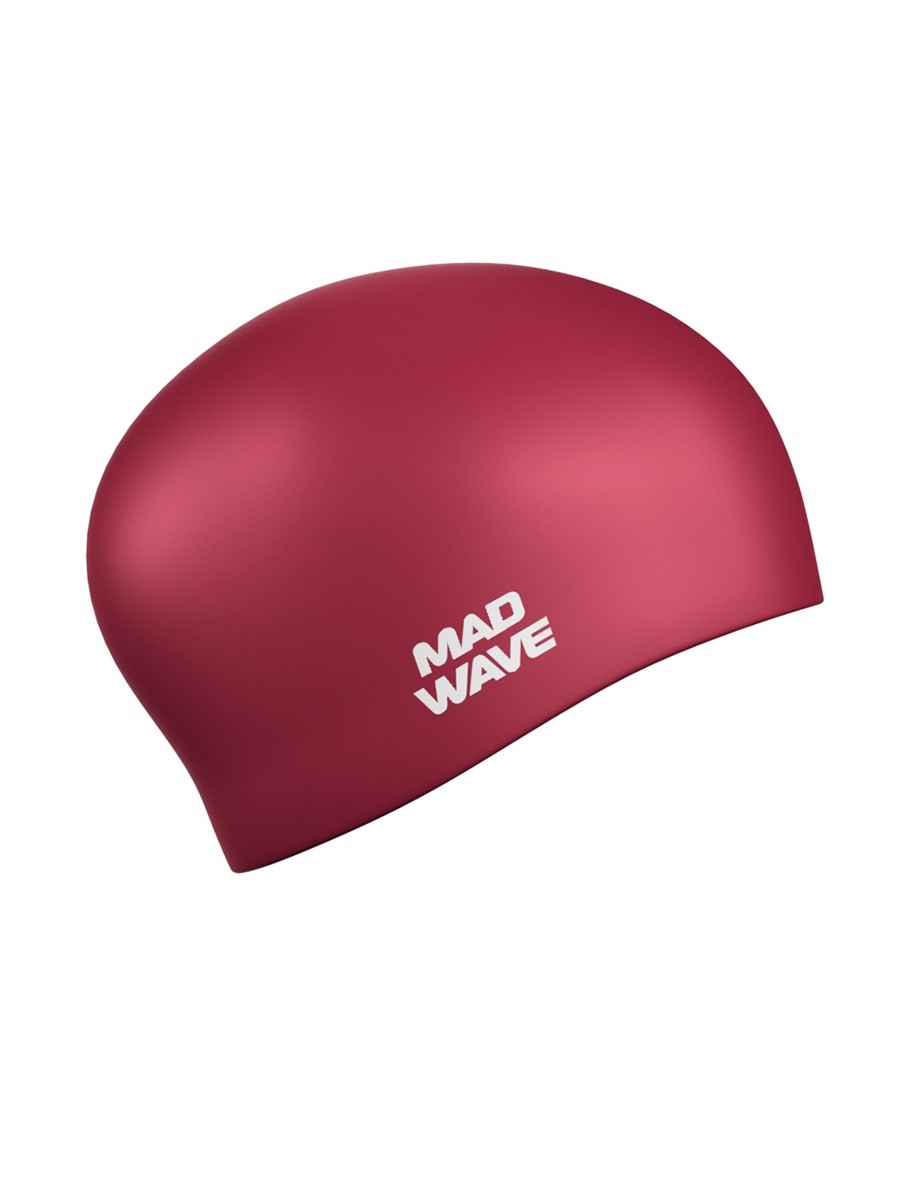 MAD WAVE – CUFFIA SILICONE – LONG HAIR – M051101025W – MAROON