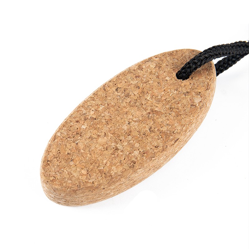 1Pc Cork Ball Keychain Floating Buoy Holder for Water Sports Beach Rowing B.82