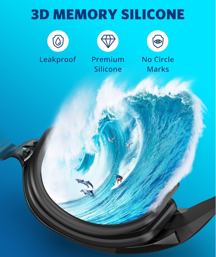 BRAND NEW ANTI-FOG + UV PROTECTION + MEMORY FOAM GOGGLES +CARRYING CASE | BLACK