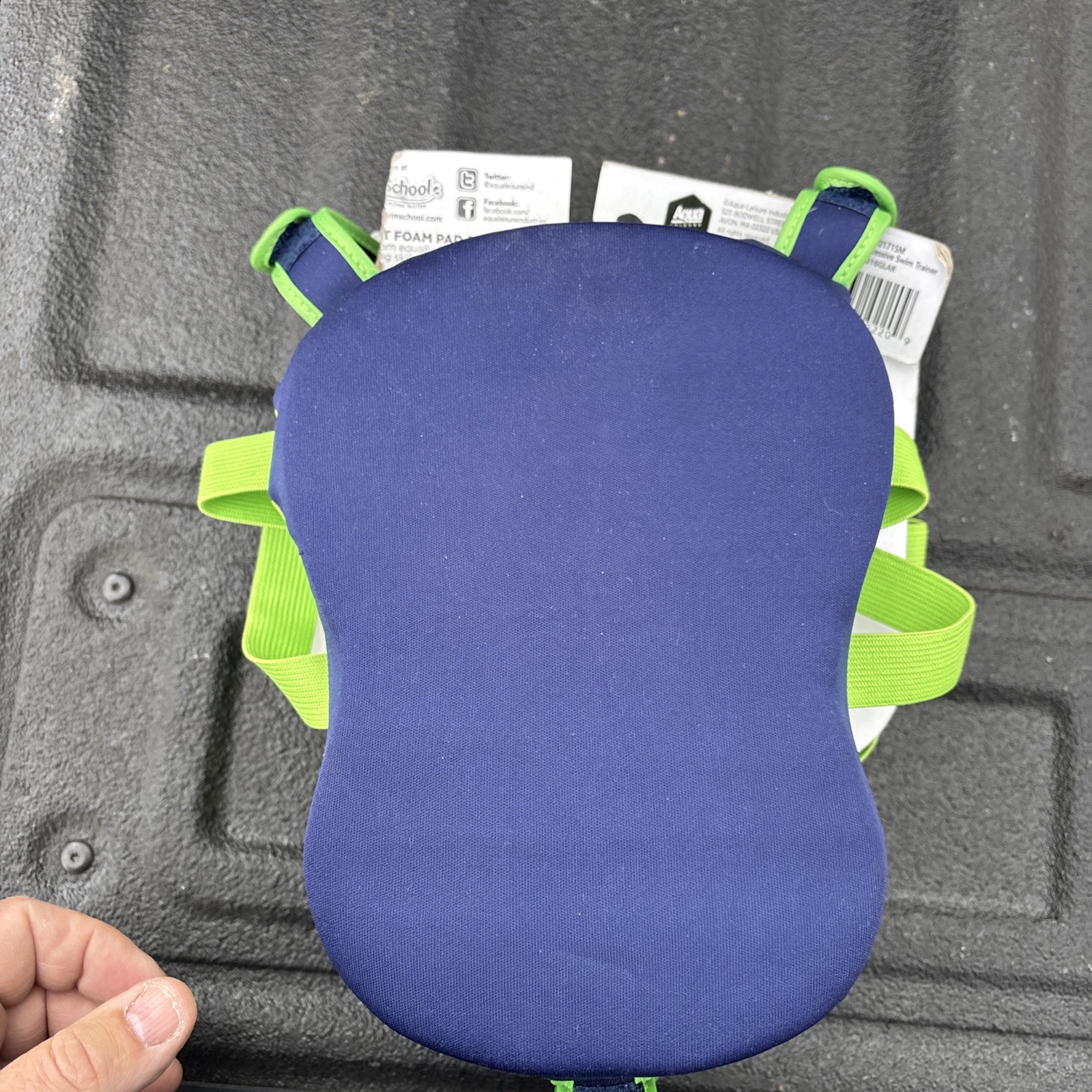 One Boy’s Progressive Swim Trainer