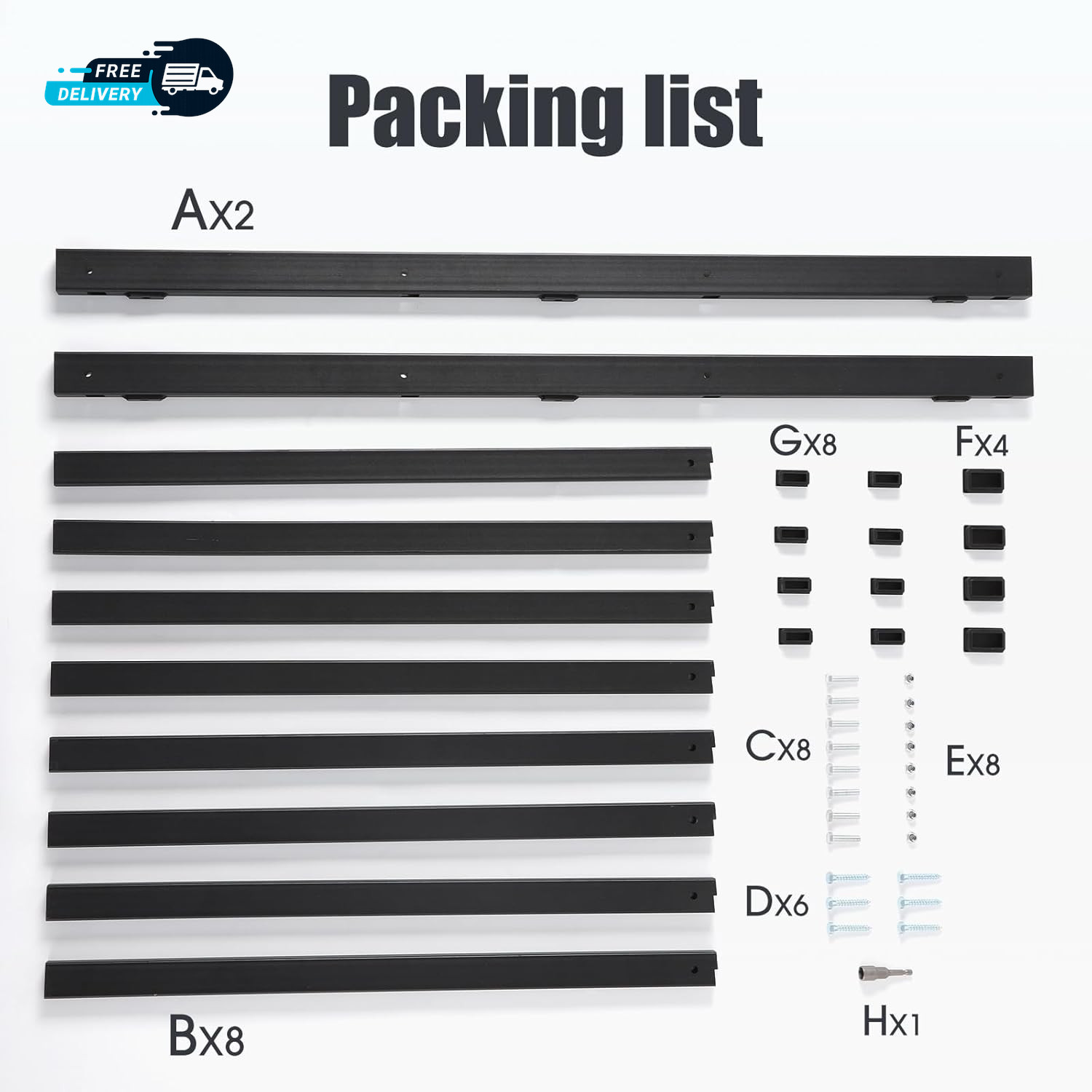 Kayak Wall Mount Rack for 4 Kayaks Kayak Paddle Holder for Garage Storage