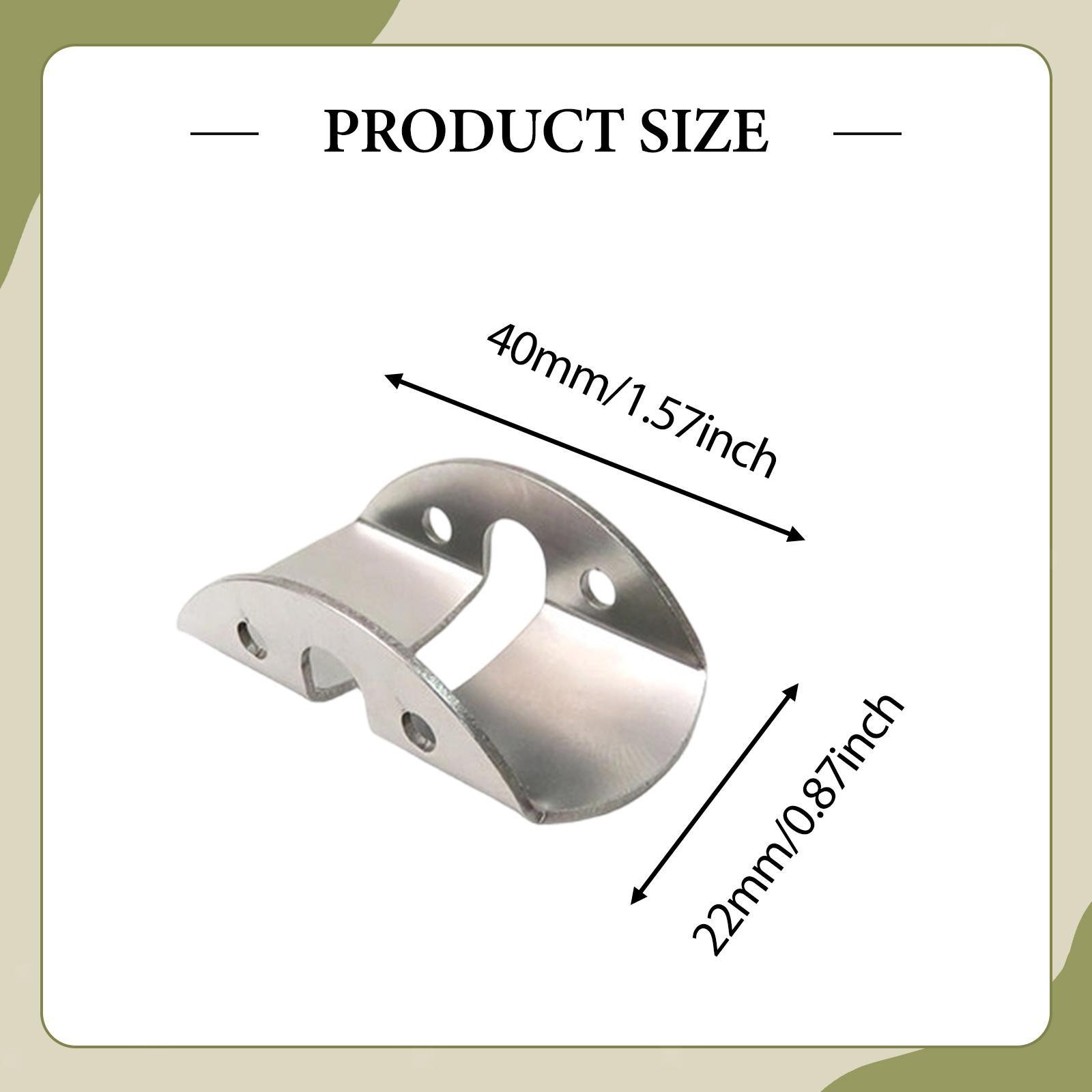 Scuba Side Mount Tank Holder Sturdy Universal Fixing Backplate Clip Lightweight