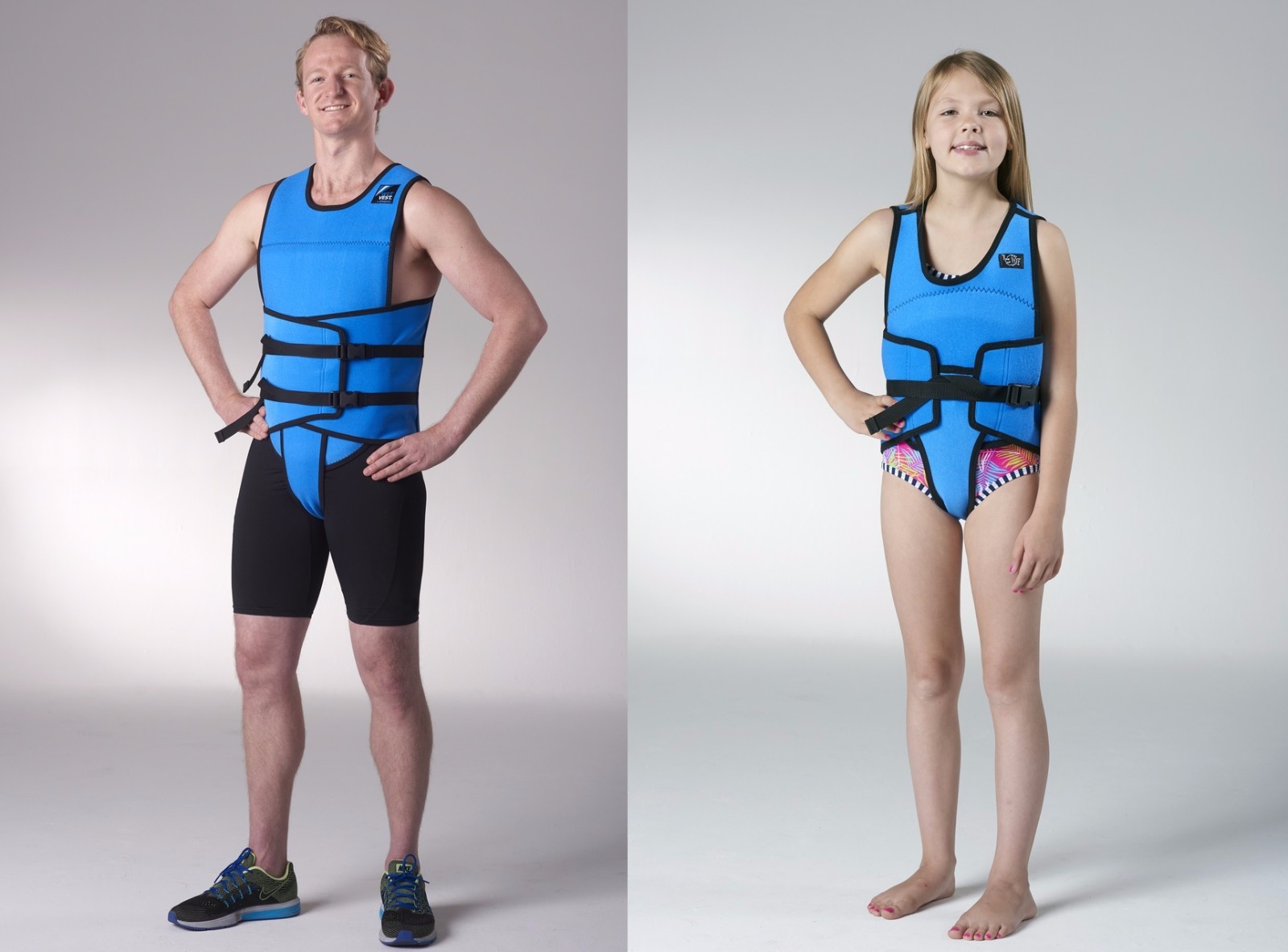 Hydro-Fit Wet Vest II Water Therapy Cross Train Suit Thermal Float Resistance