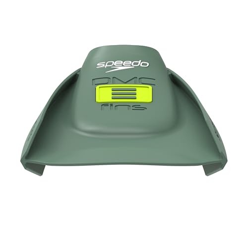 Unisex-Adult Swim Training Fins X-Small DMC Super Soft Olive/Hyper Yellow