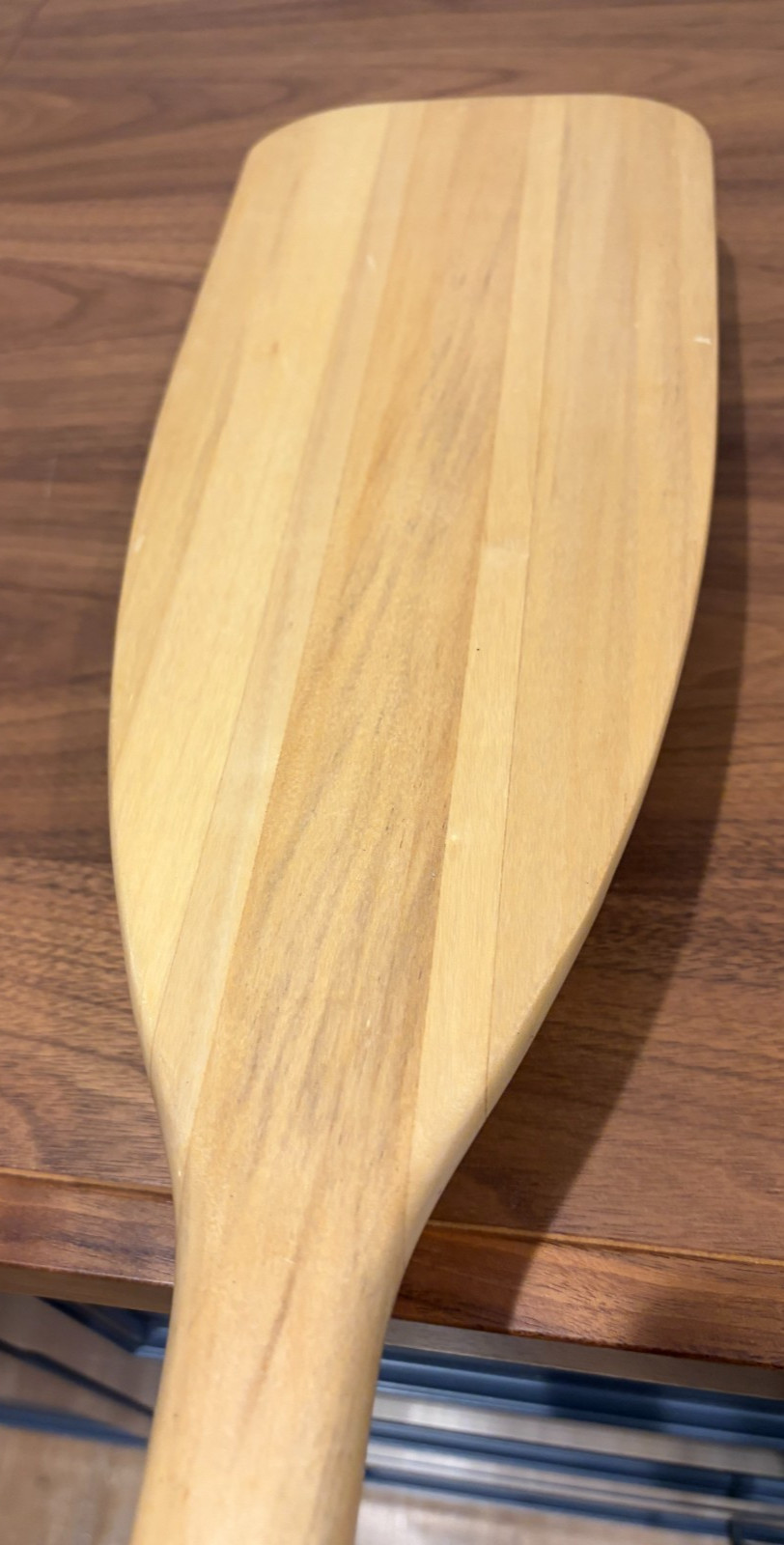 New & Never Used Handmade 35″ x 6″ Canoe Paddle Oar Weighs Only 1 Pound!