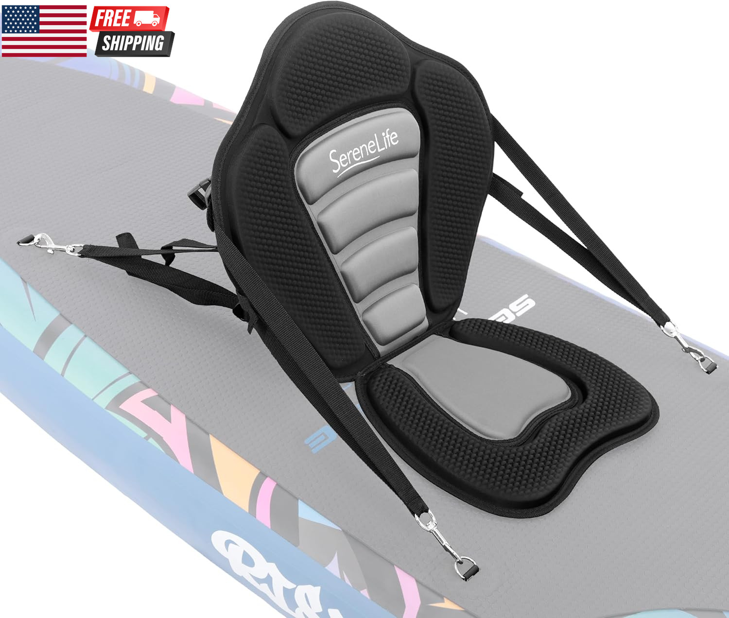 Detachable SUP Seat | Adjustable Paddle Board Seat for Kayaks & Paddleboards | E
