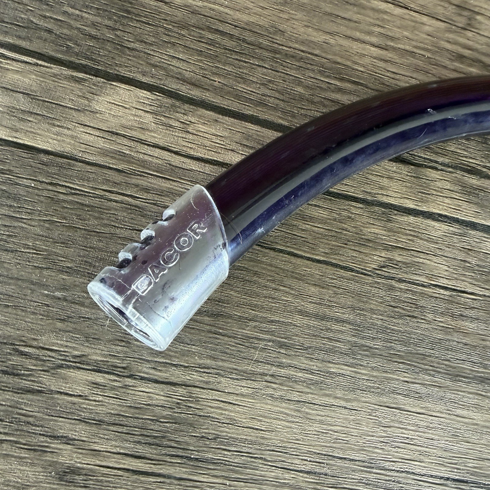 Dacor Flex VTG 1990’s Scuba Dive Snorkel Purple
