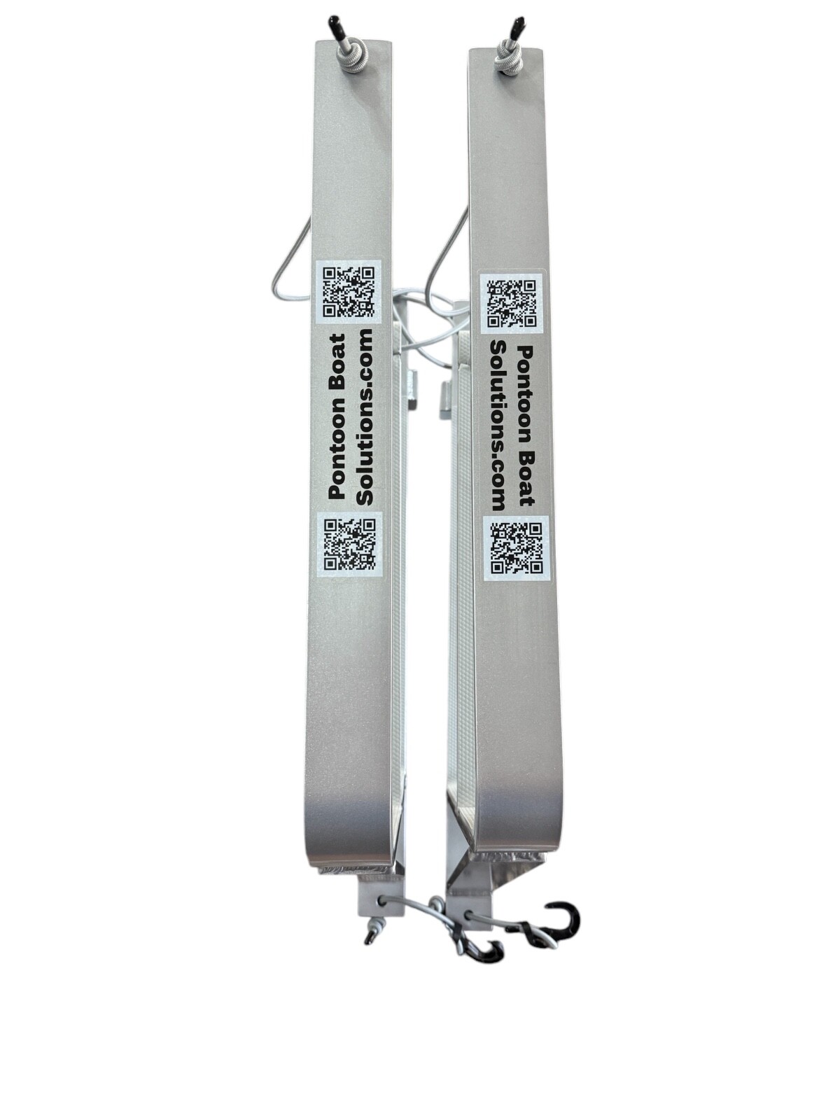 Pontoon Boat Dual Wake/Paddle Board Solution w/Storage Rack