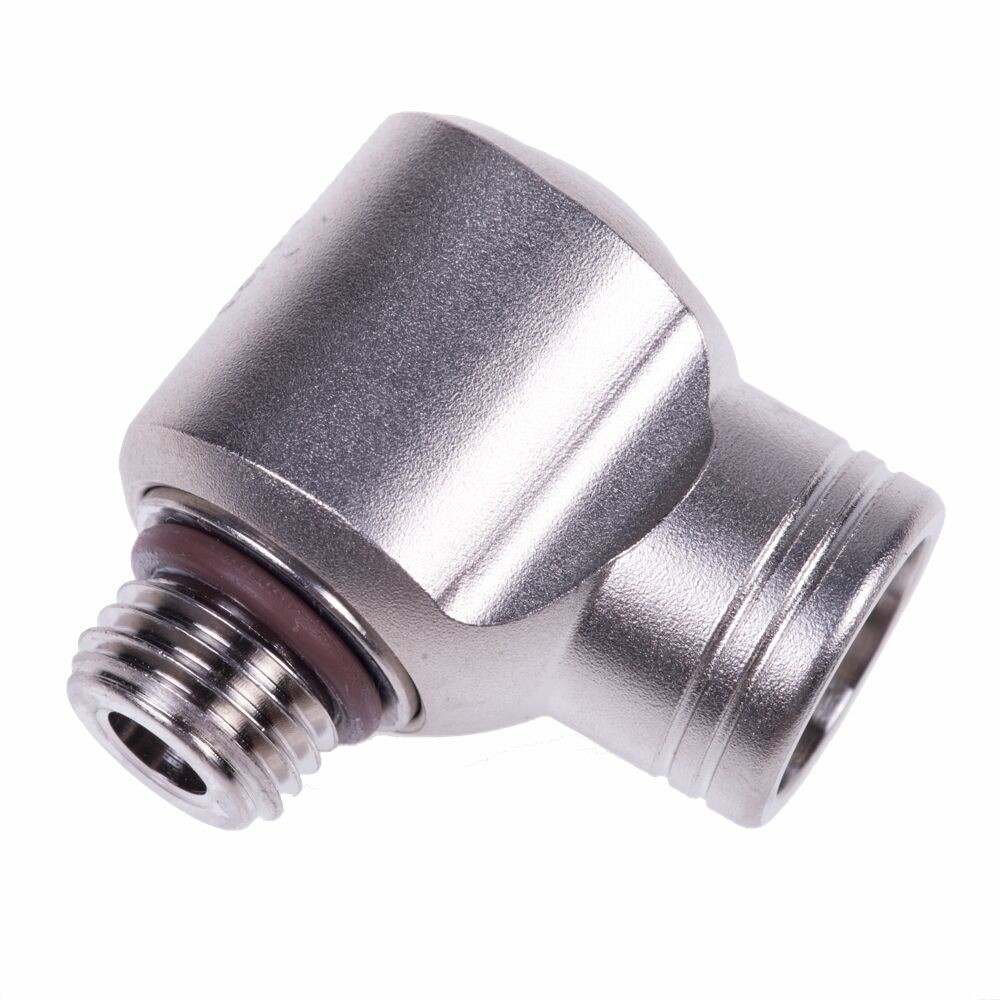 OmniSwivel 1st Stage 7/16” – 20 Male to 7/16” – 20 Female, High Pressure “L”