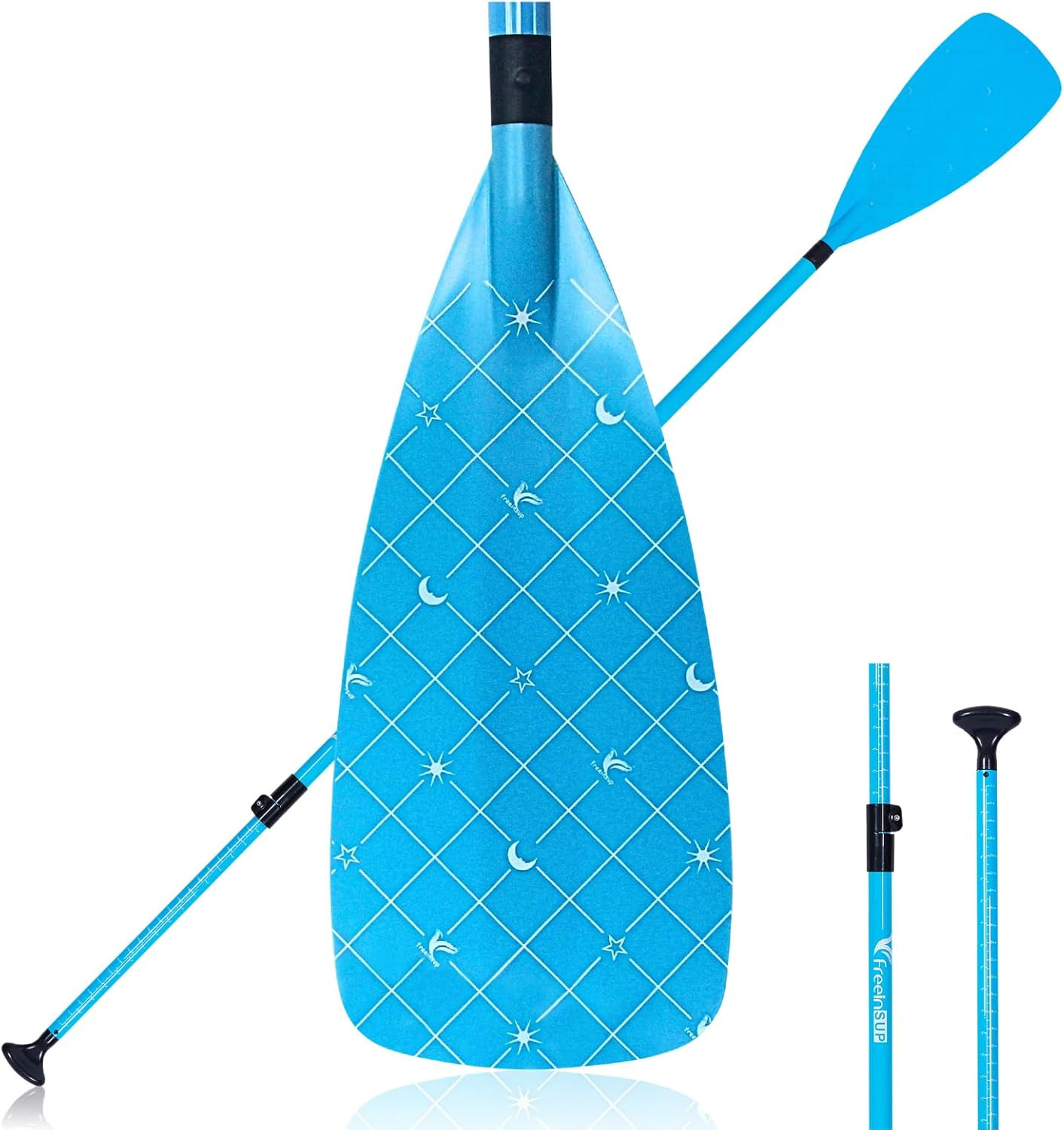 Fiberglass Paddle Board Paddle Effortless Adjustment & Transport Sup Paddle Leve