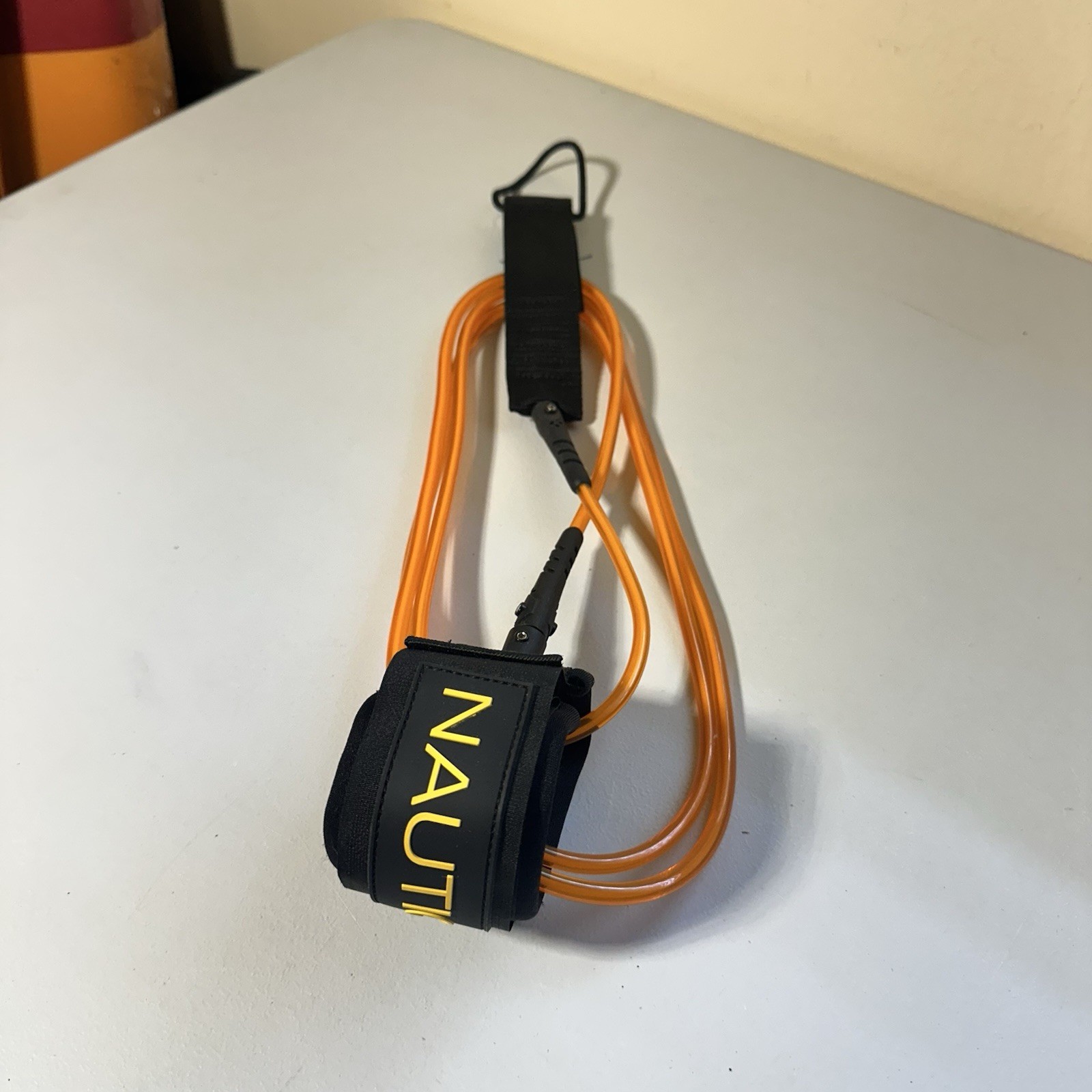 Nautica 8′ SUP Paddleboard Leash Straight Cord Ankle Strap Surfboard Board Leash
