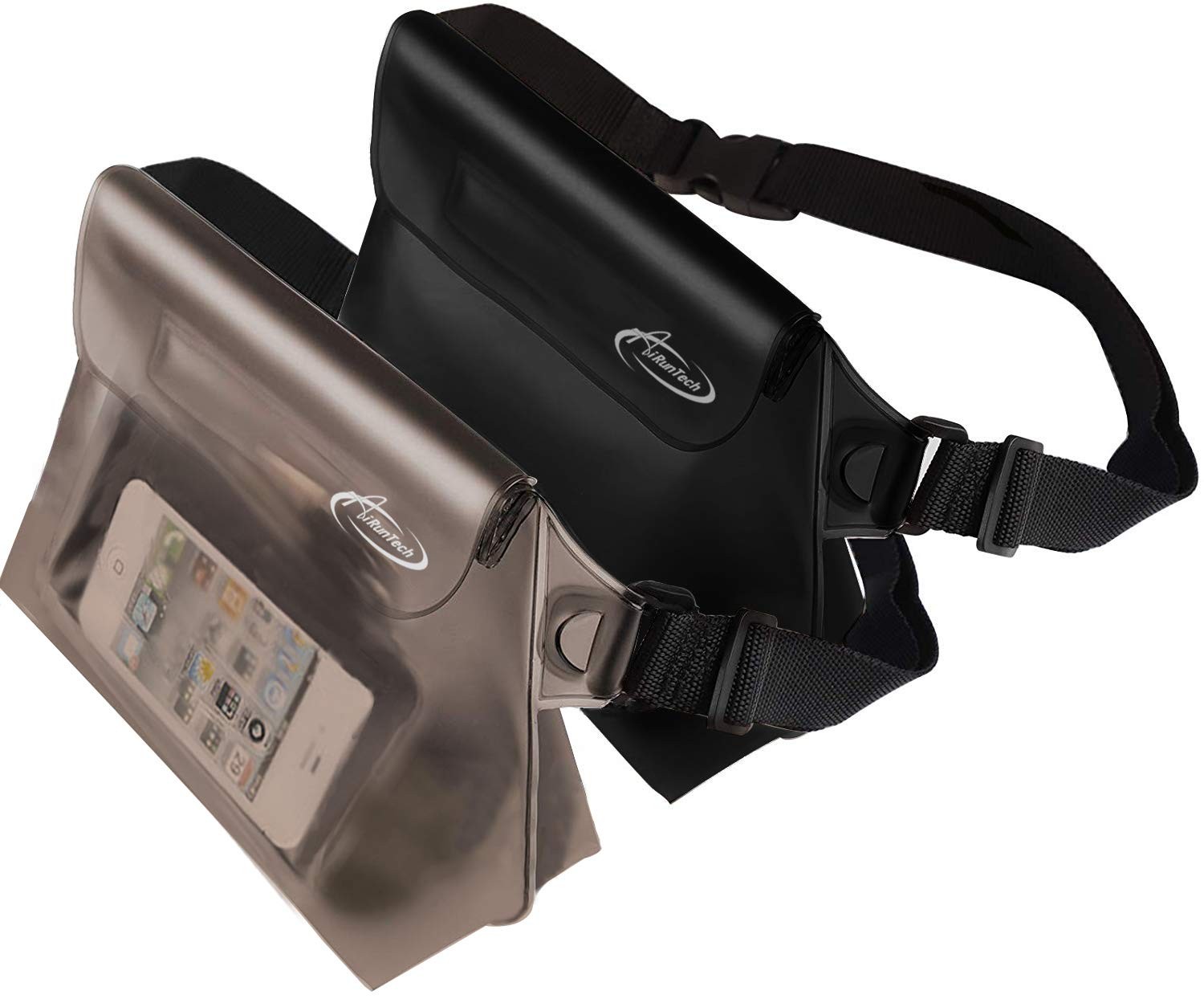 Waterproof Pouch With Waist Strap 2 Pack | Adjustable Waterproof Dry Fanny Bag