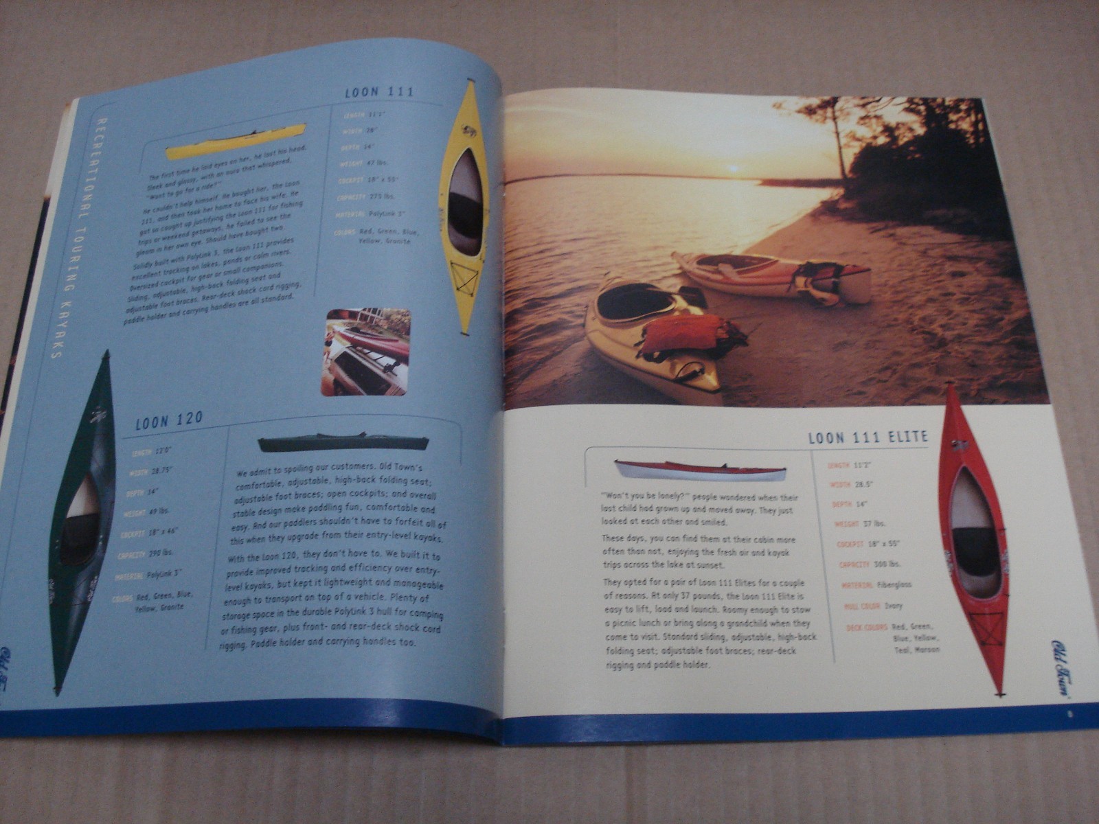 2002 Old Town Canoes, Kayaks & Accessories Catalog