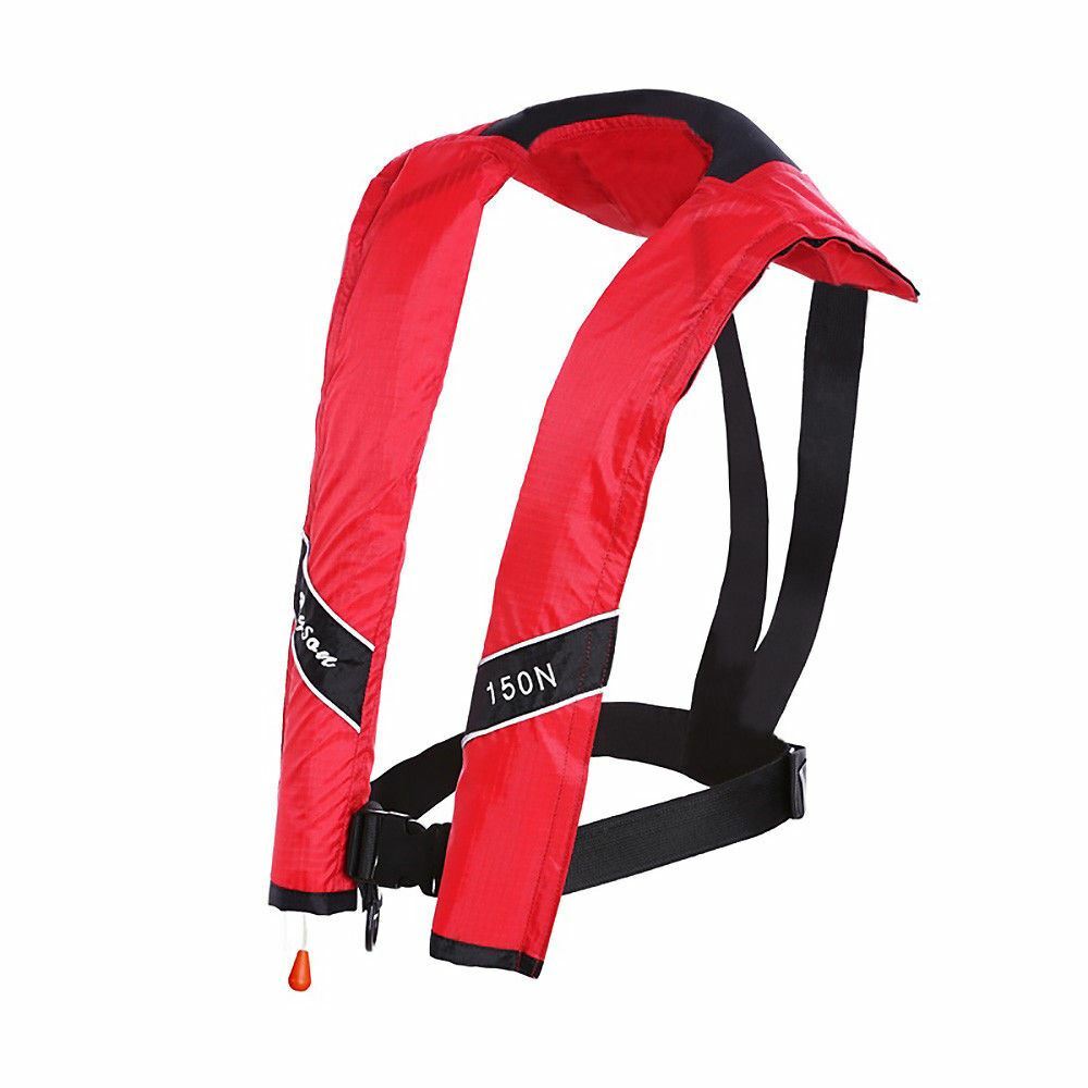 Adult M-33 Manual Inflatable Life Jacket Vest PFD Boating Premium Quality