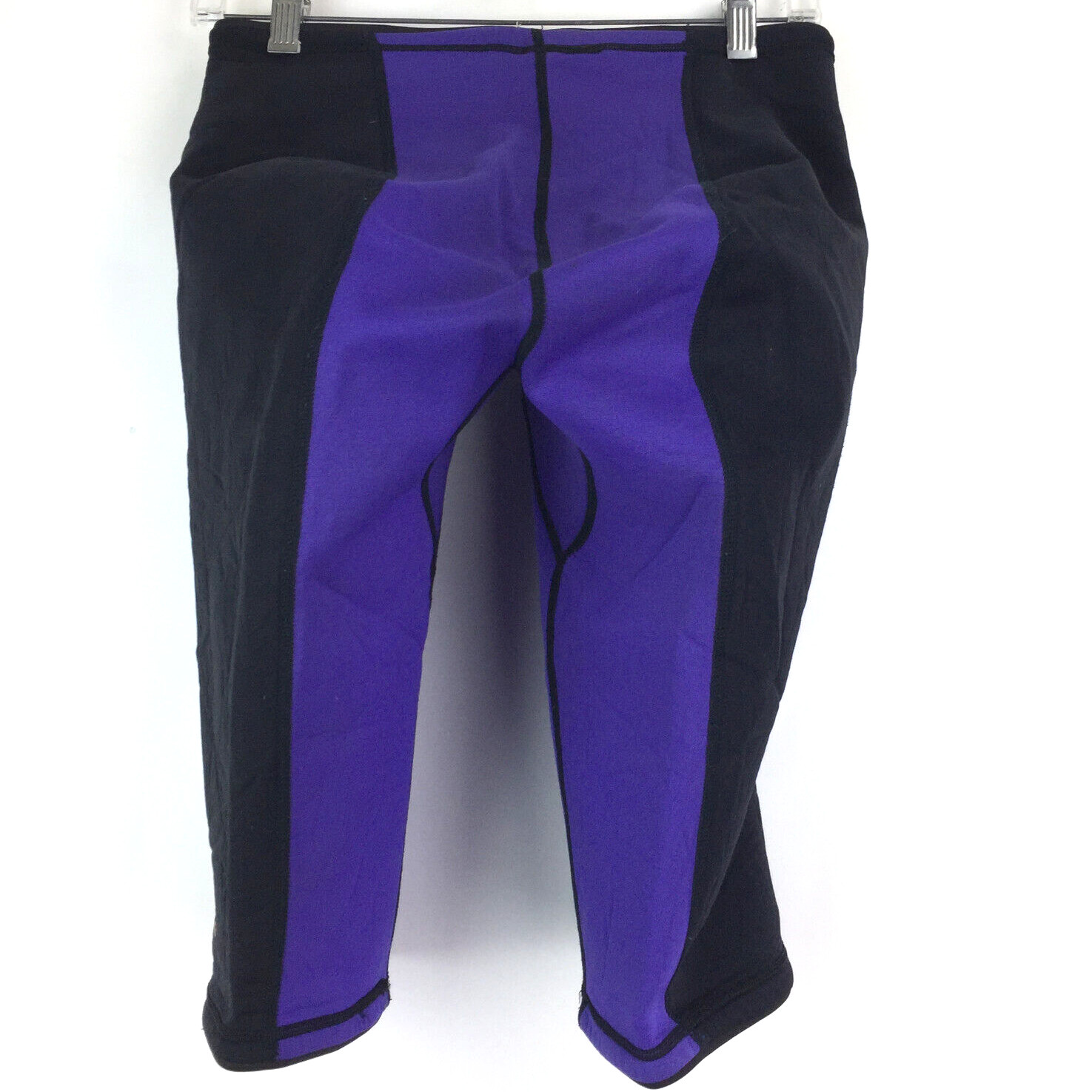 Vtg Salamander Mens Medium Purple Black Neoprene Watersport Shorts Swim Bottoms