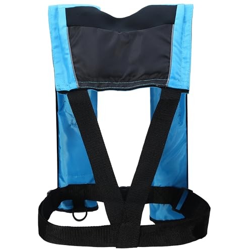 Automatic Inflatable Life Jackets for Adults Life Vests PFD Low Profile Blue