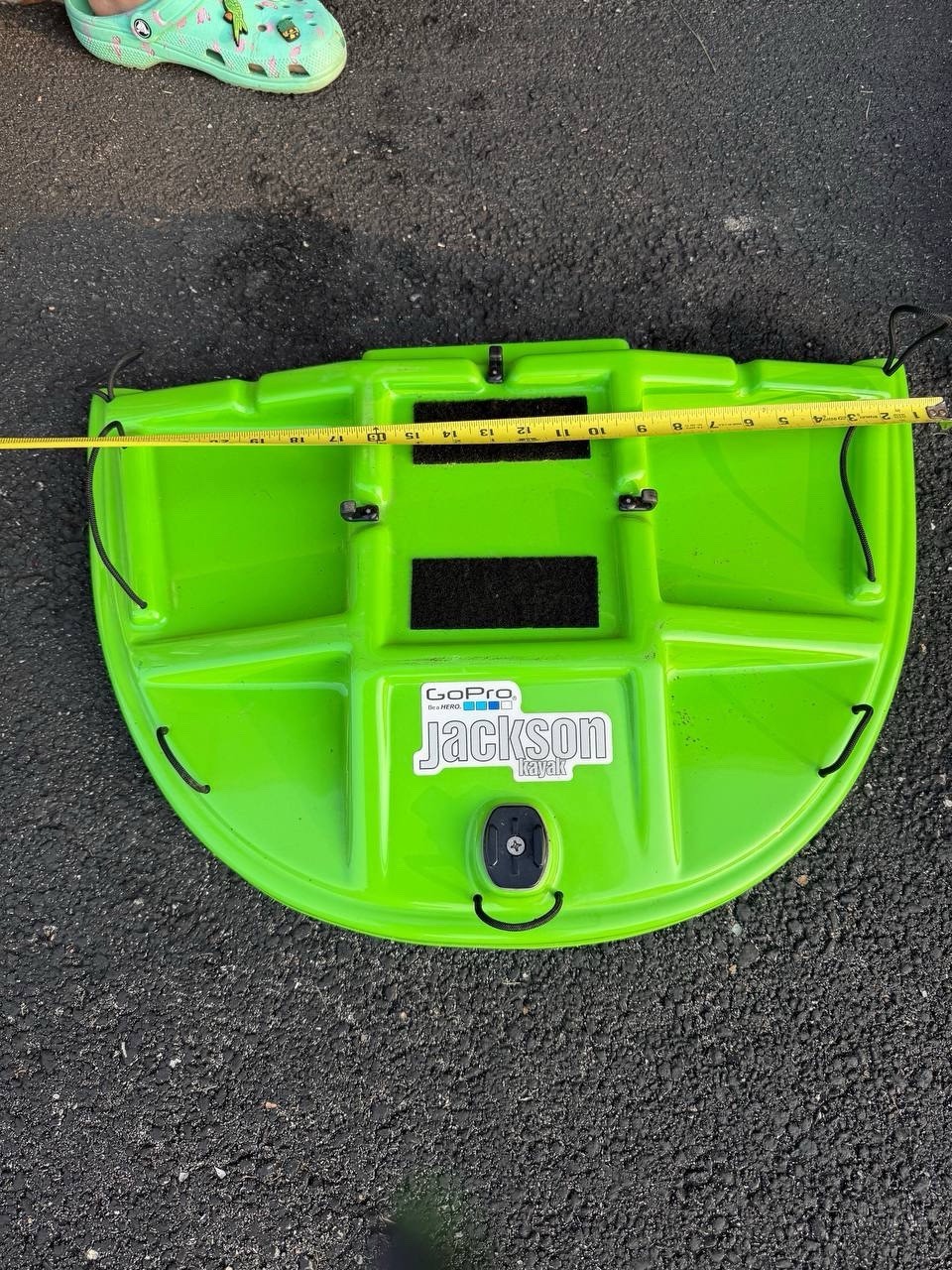 JACKSON Bright Green Rear Hatch Panel with GoPro Mount