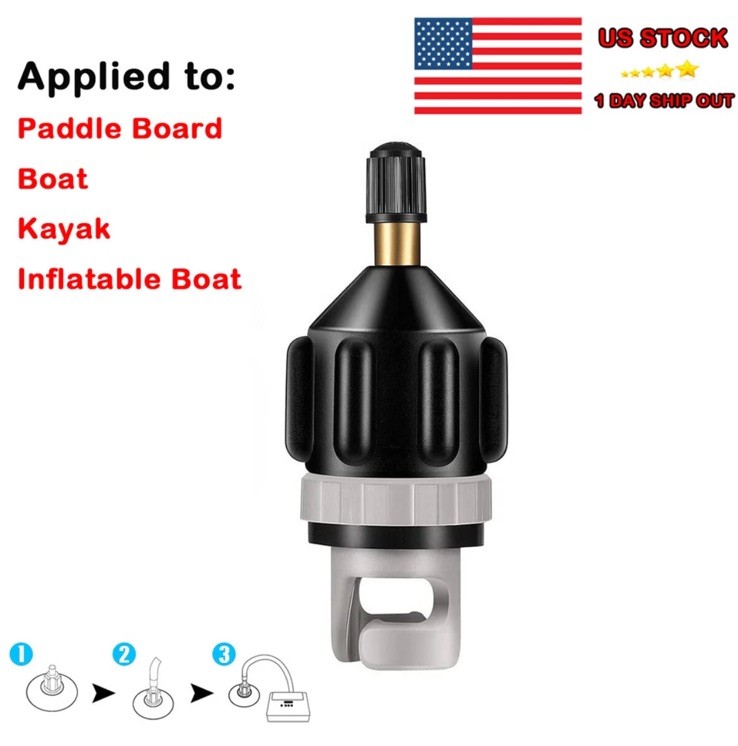 HEYTUR~Inflatable SUP Valve Adaptor For Inflatable Kayak Boat PA66+30GF NEW!