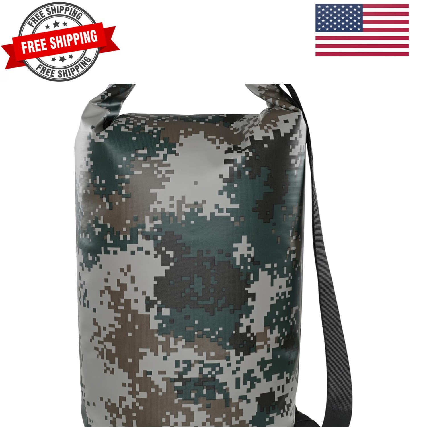 Floating Waterproof Dry Bag Backpack 5L/10L/20L/30L/40L, Roll Top Sack Keeps …