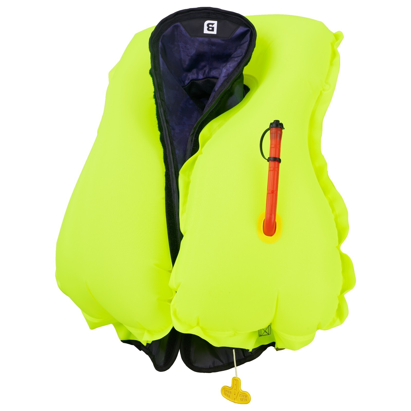 Bluestorm Atmos 40 Inflatable AUTO Life Jacket USCG Type 2 PFD, HI-VIZ Green