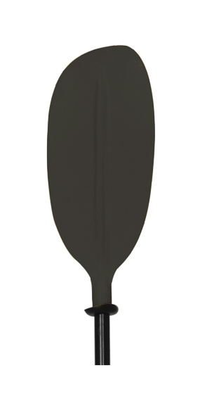 Oceansouth Aluminum Kayak Paddle Black Asymmetric Detachable Lightweight Canoe