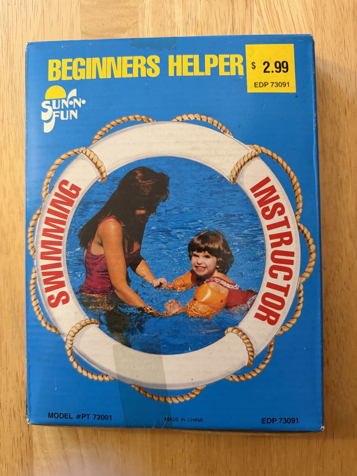 Vintage Sun-n-fun Inflatable Arm Bands NOS Floaties Pool Swimmies