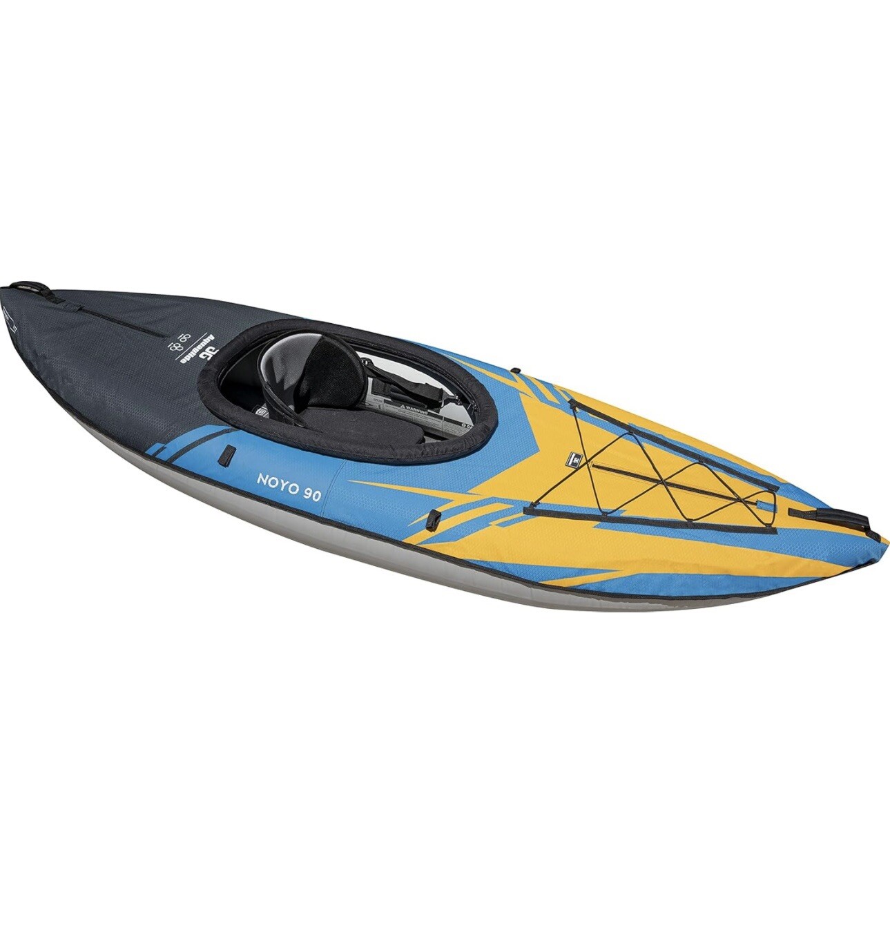 Aquaglide Noyo 90 Inflatable Kayak – 1 Person Touring Kayak with Cover