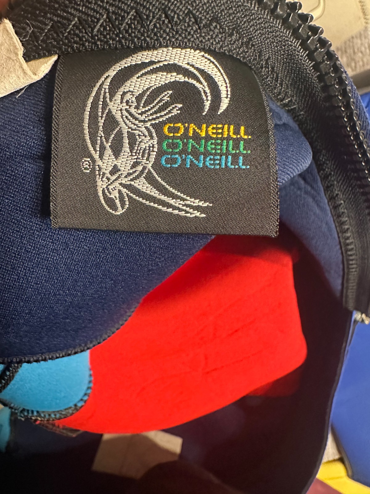 Vintage O’Neill RT-20 The Chill Killer Full Wetsuit Youth Size 14 Blue Gray Surf