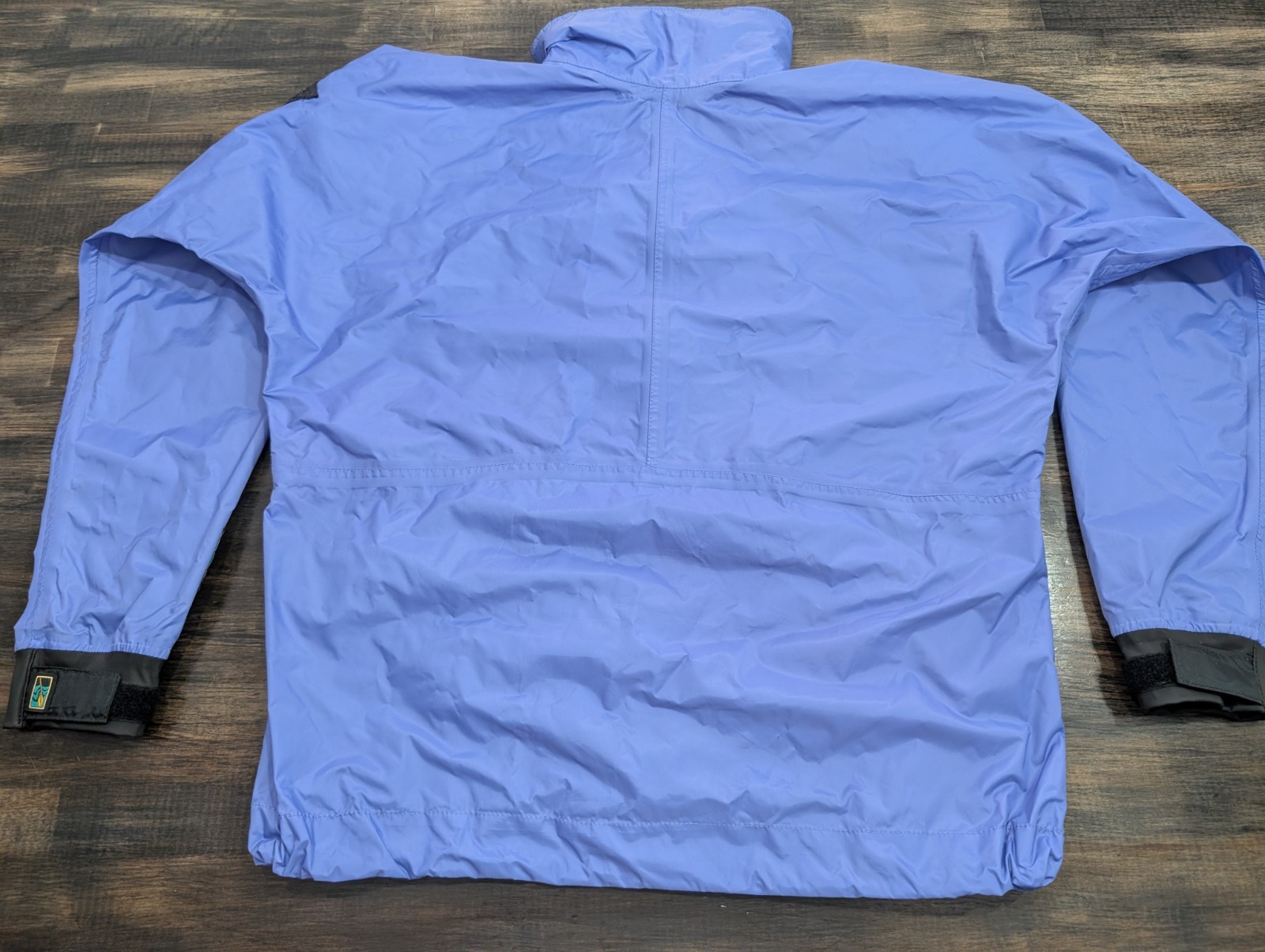 Men’s Kokatat Dry Top Blue Pullover Kayak Paddling Jacket Nylon USA Size Large