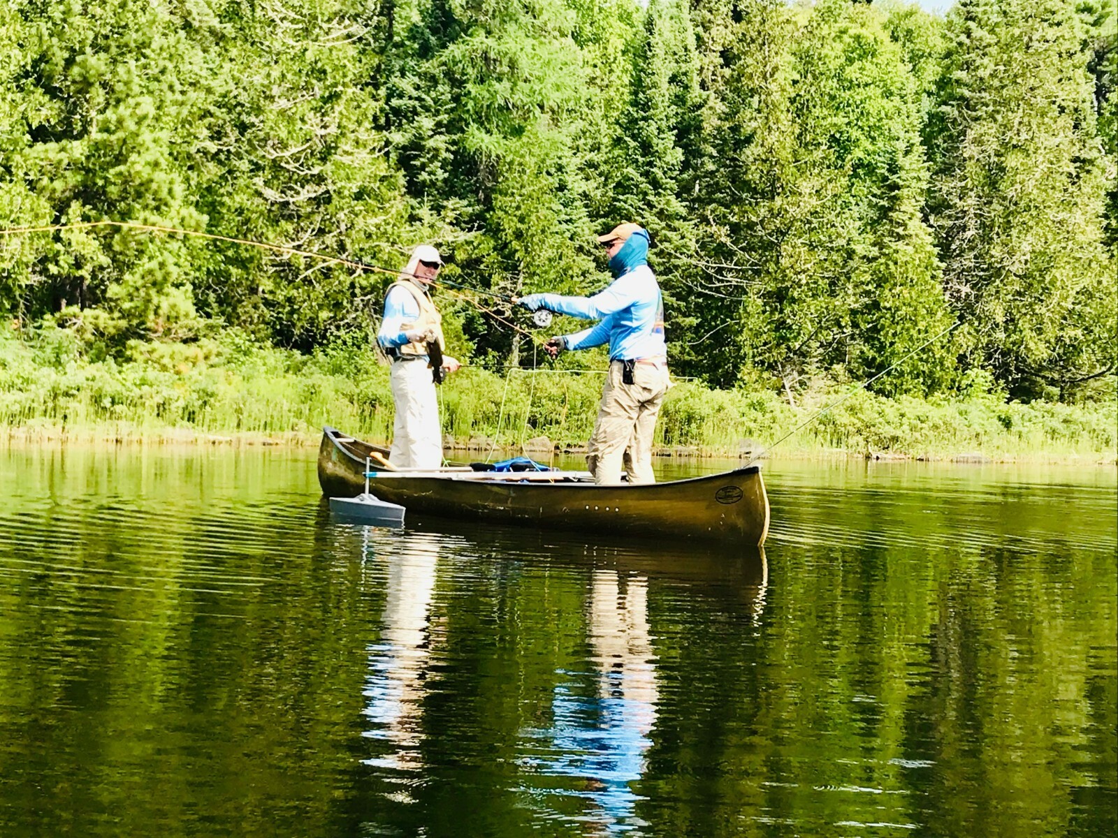Spring Creek Manufacturing HD Canoe Stabilizer Float Package | MADE IN THE USA |