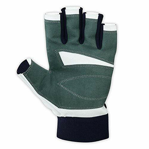 Men Sailing Gloves 3/4 Finger Grip Cut Yachting Rope Kayak Dinghy Fishing Gloves