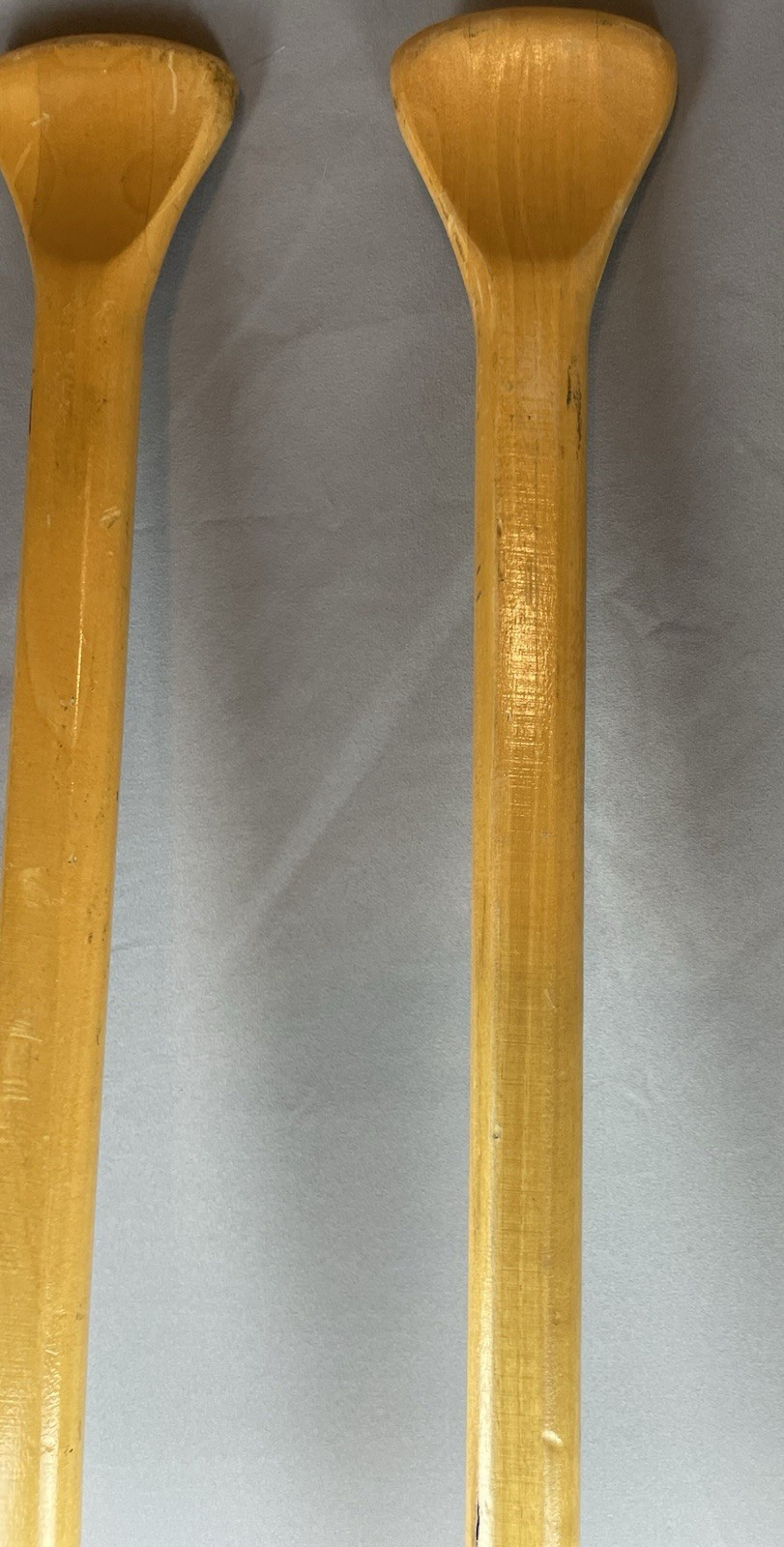 2 FEATHER BRAND 4 Foot 47″ Paddles Caviness Woodworking Co Made In USA
