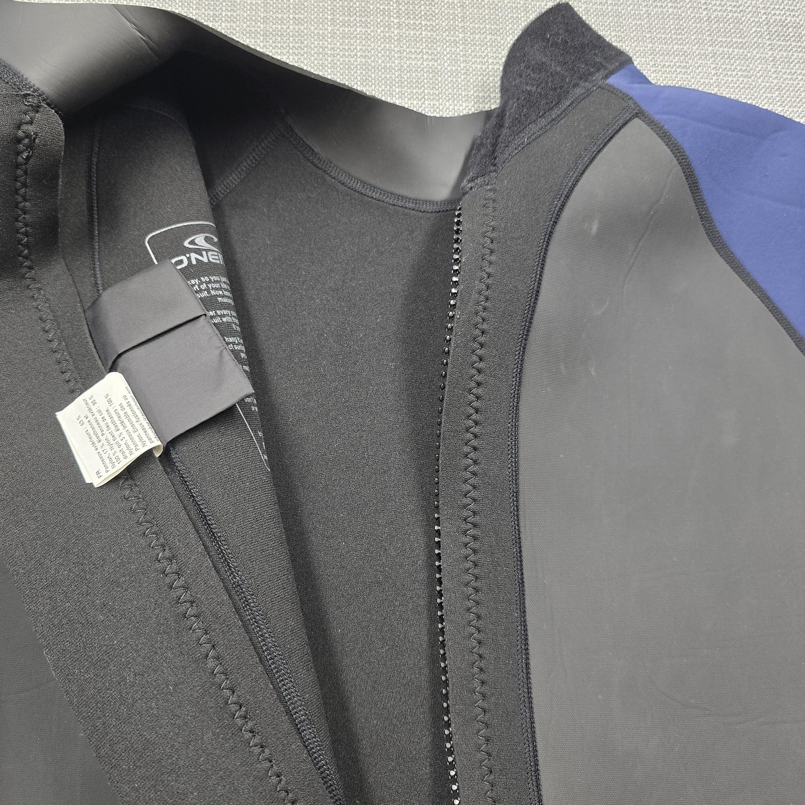 O’Neill Reactor II 2mm Spring Wetsuit Mens XXX-Large Black Navy S/S 5124A