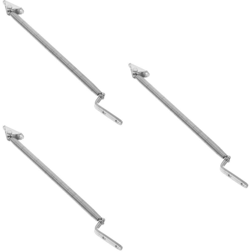 3 Count Boat Hatch Lid Adjuster Stainless Steel Spring Holder Support