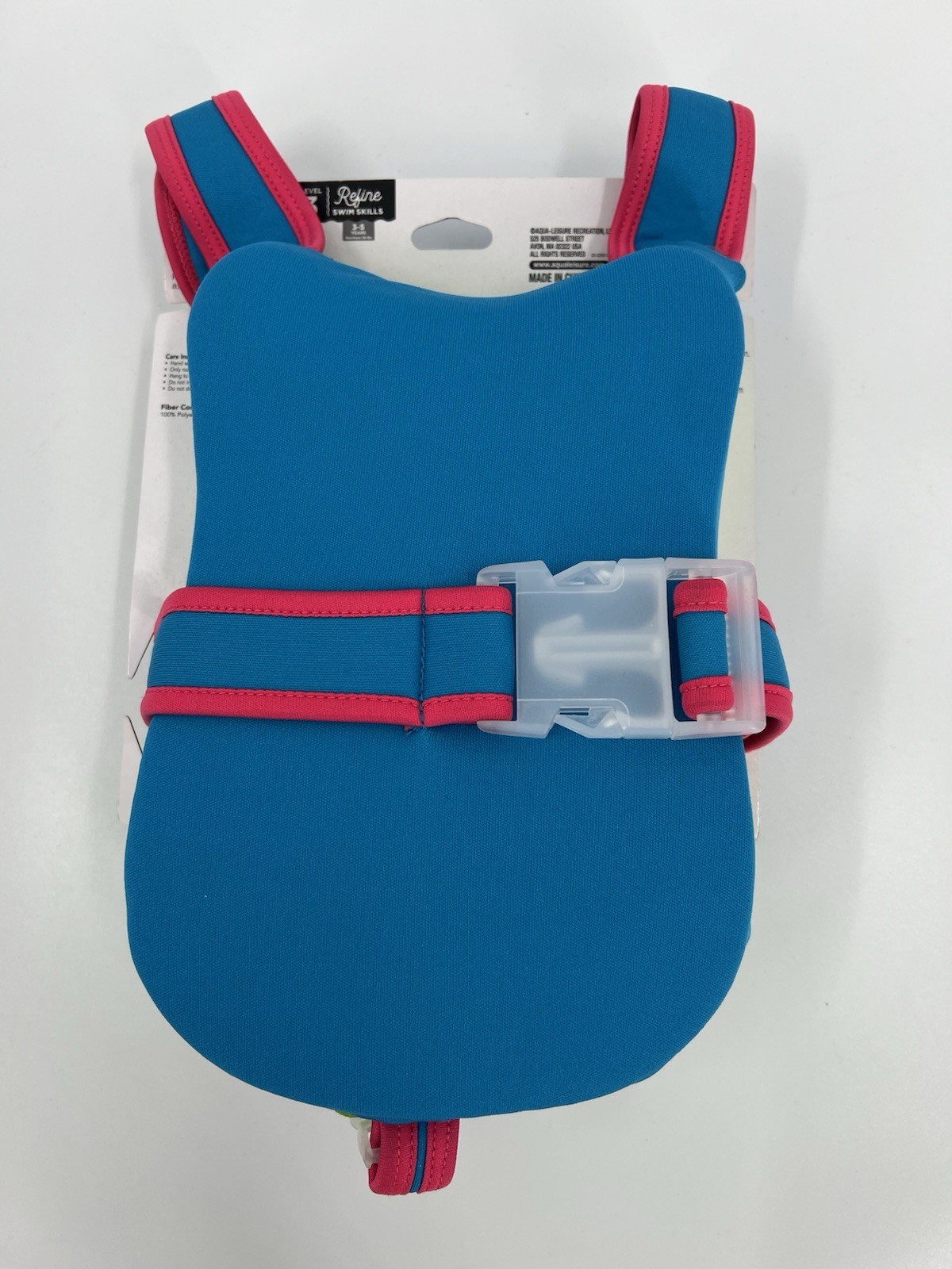 Swim School Progressive Swim Trainer Level 3 -Safety Vest = Ages 3-5 Max 38 lbs