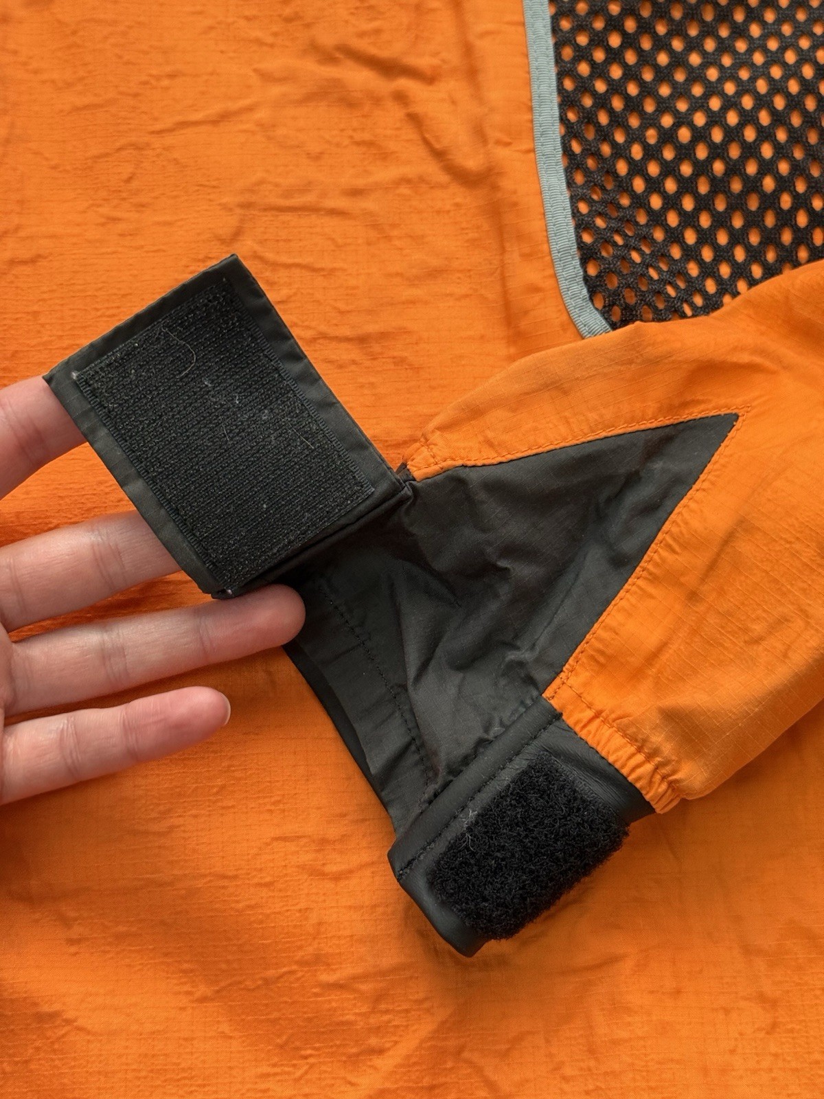 Patagonia Lotus Designs Splash Top Jacket Kayak Paddling Orange S