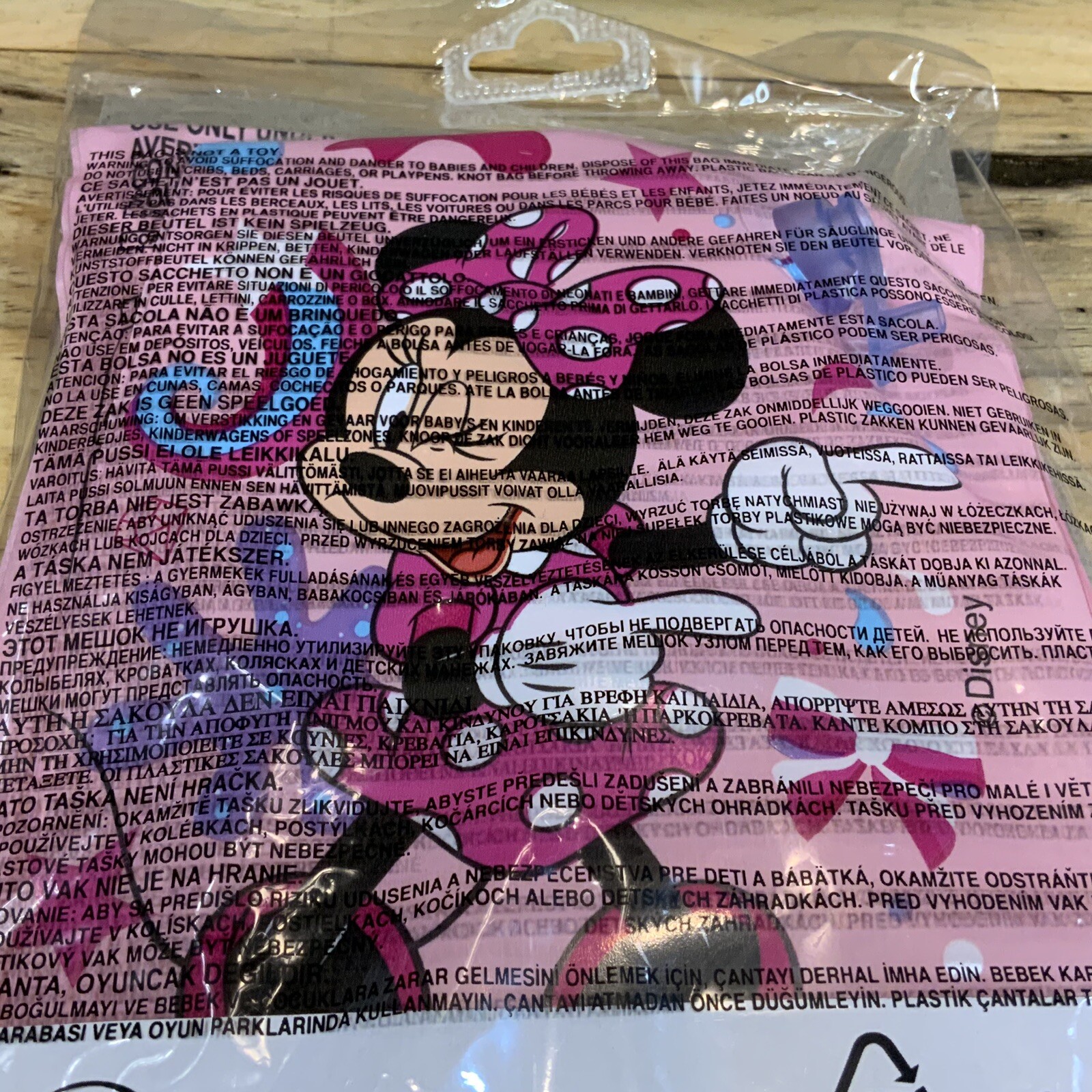 Disney Jr Minnie Mouse Inflatable Arm Bands Floaties Swim Pool Water Age 3-6 NEW