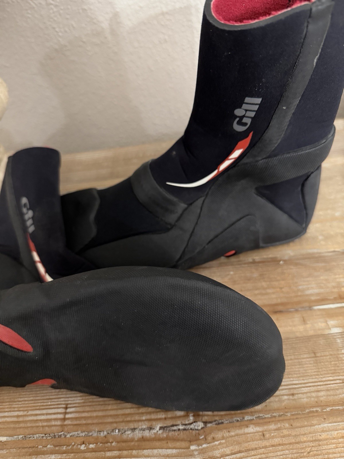 Gill Sailing Boots Split To Water Neoprene Wetsuit Kayak Surf Men’s 7.5