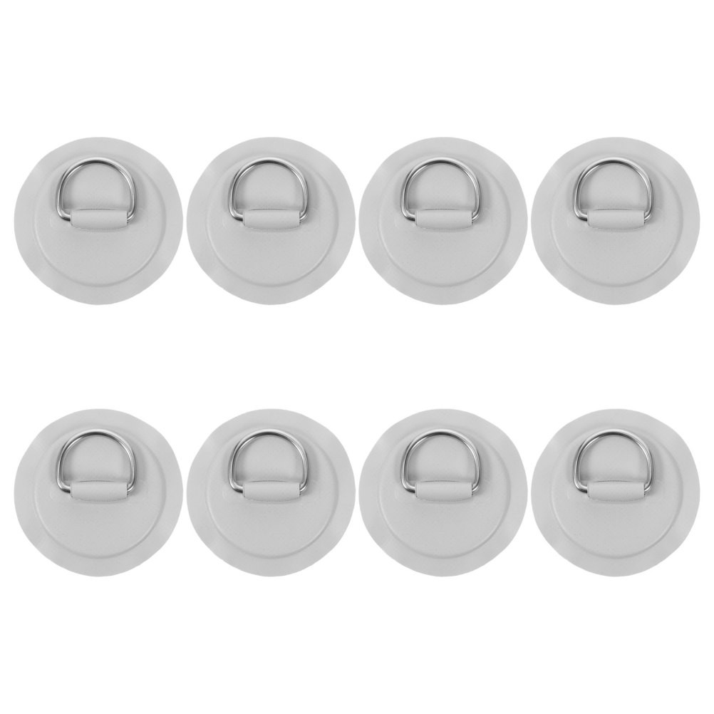 8 Pcs Kayak Accessories D Ring for Inflatable Boat Shaped Buckle