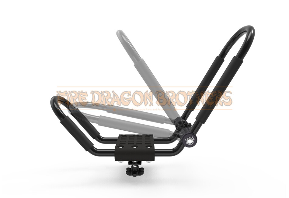 Folding SUV Kayak Carrier J Rack Canoe Boat Surf Ski Top Roof Mount Car Truck