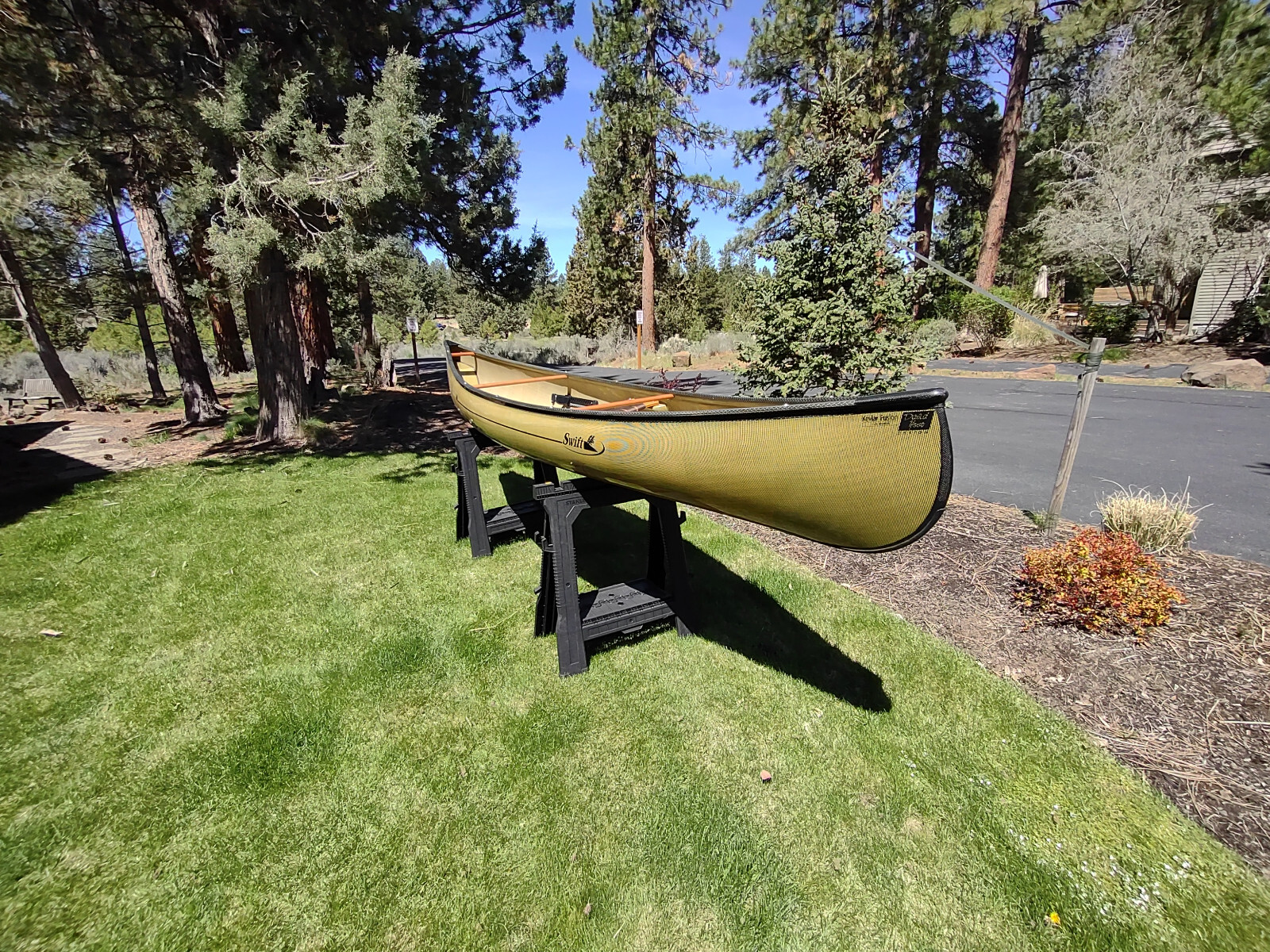 Swift Prospector 13 Solo Canoe 24lbs … 13 ft. … Brand New Never in the Water