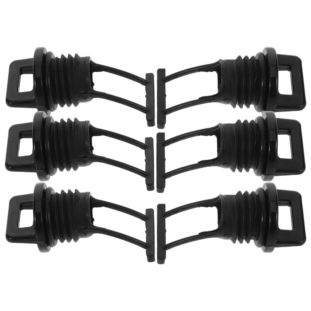 6 Pcs Universal Kayak Scupper Plug Plugs for Form-fitting Drain Replacement