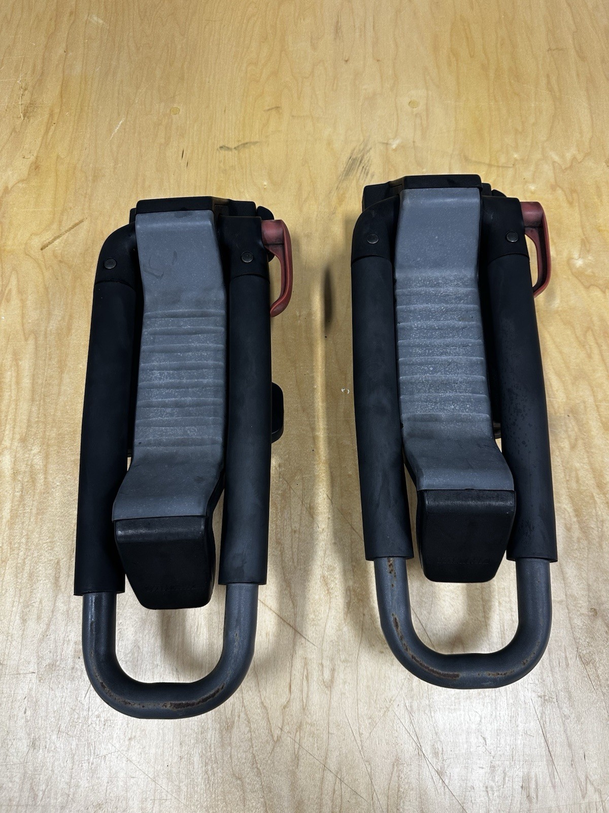 Yakima Folding J-Style Kayak Roof Rack Carriers Pair w/ Integrated Clamps