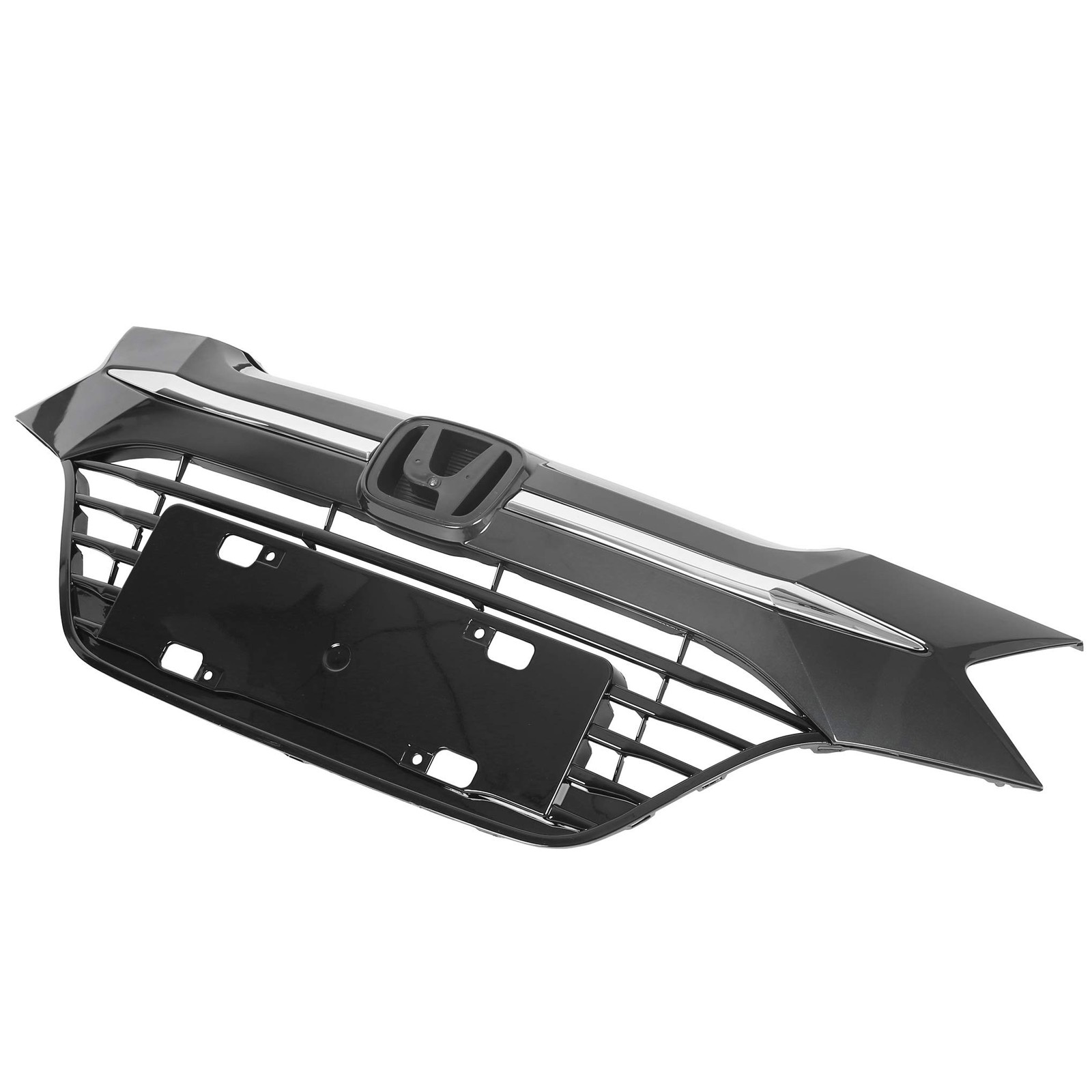 ALMULOO Front Upper Grill Compatible with 2016-2018 Honda HRV HR-V Grille Ass…