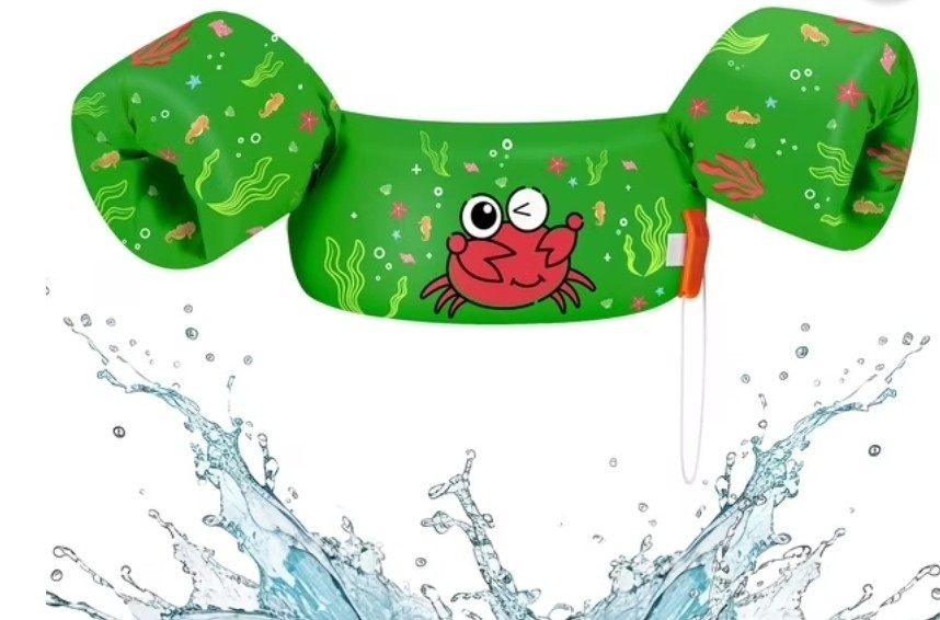 HeySplash Swim Vest for Kids,Pool Floaties w/ Adjustable Strap For 22-50… 295